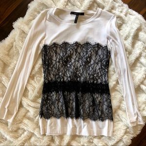 BCBG Maxazria Long sleeve tee